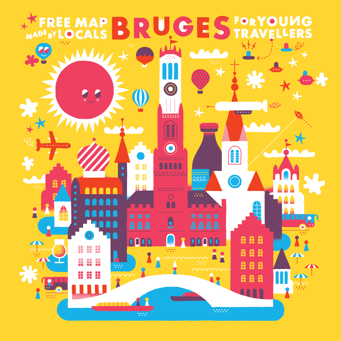 Bruges Map